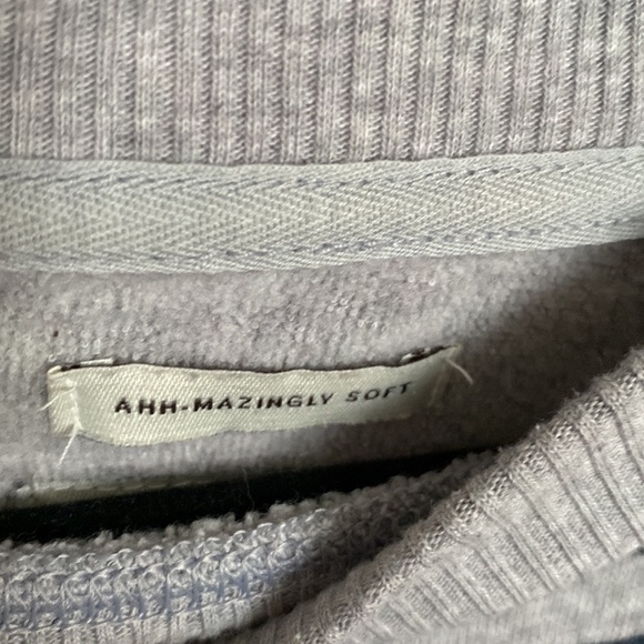 🦅 AE Super Soft & Cozy! American Eagle Women’s Sweatshirt Size M Jegging Fit - Picture 4 of 8